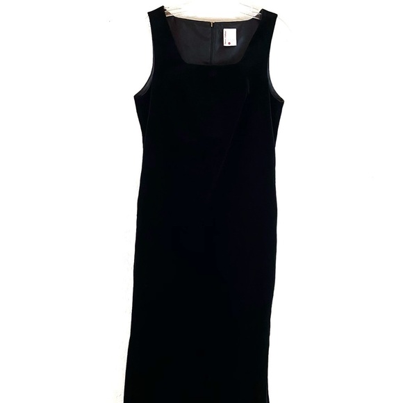 Hanna Andersson Dresses & Skirts - Hanna Andersson Velvet Black Sleeveless Dress Sz XS